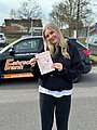 Absolvent/in der Fahrschule