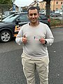 Absolvent/in der Fahrschule