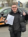 Absolvent der Fahrschule 2023