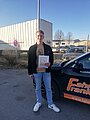 Absolvent der Fahrschule 2023