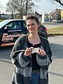 Absolvent/in der Fahrschule