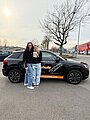 absolventin der fahrschule 2026