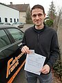 Absolvent der Fahrschule 2023