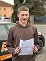 Absolvent der Fahrschule 2023