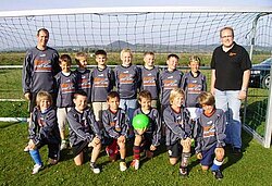 Fahrschule Frank sponsort U11 vom TSV Knetzgau