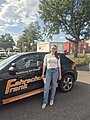 Absolvent/in der Fahrschule