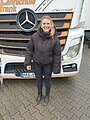 Absolventin der Fahrschule 2024
