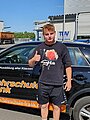 Absolvent/in der Fahrschule