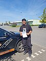 Absolvent/in der Fahrschule