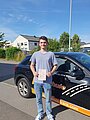 Absolvent/in der Fahrschule