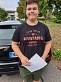Absolvent/in der Fahrschule