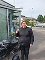 Absolventin der Fahrschule 2025