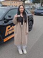 Absolvent/in der Fahrschule