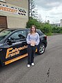 Absolvent/in der Fahrschule