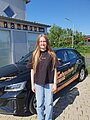 Absolvent/in der Fahrschule