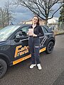 Absolvent/in der Fahrschule