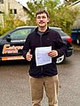 Absolvent/in der Fahrschule