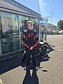 Absolvent/in der Fahrschule