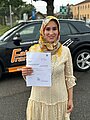 Absolvent/in der Fahrschule