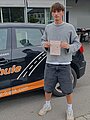 Absolvent/in der Fahrschule