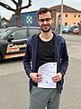 Absolvent der Fahrschule 2023