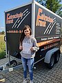 Absolvent/in der Fahrschule