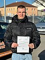 Absolvent der Fahrschule 2023