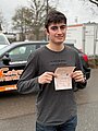Absolvent der Fahrschule 2025