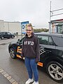 Absolvent/in der Fahrschule