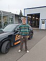 Absolvent der Fahrschule 2025