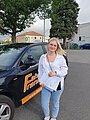 Absolvent/in der Fahrschule