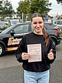 Absolvent/in der Fahrschule