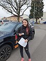 Absolvent/in der Fahrschule