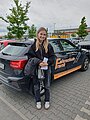 Absolvent/in der Fahrschule