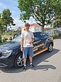 Absolvent/in der Fahrschule