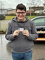 Absolvent/in der Fahrschule