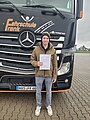 Absolvent der Fahrschule 2023