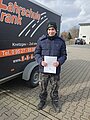 Absolvent der Fahrschule 2023