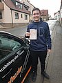 Absolvent der Fahrschule 2023