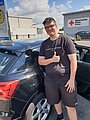 Absolvent/in der Fahrschule