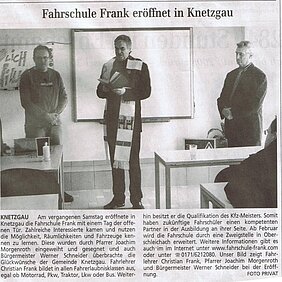 Zeitungsartikel_Eröffnung