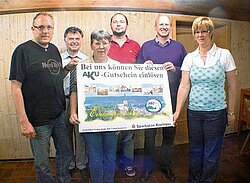 Die Vorstandschaft der AKU mit Bürgermeister