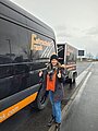 Absolventin der Fahrschule 2023
