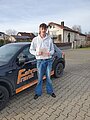 Absolvent der Fahrschule 2025