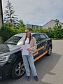 Absolvent/in der Fahrschule