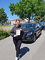 Absolvent/in der Fahrschule