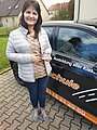 Absolvent/in der Fahrschule