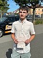 Absolvent/in der Fahrschule