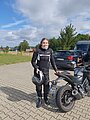 Absolvent/in der Fahrschule