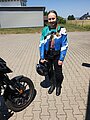 Absolvent/in der Fahrschule
